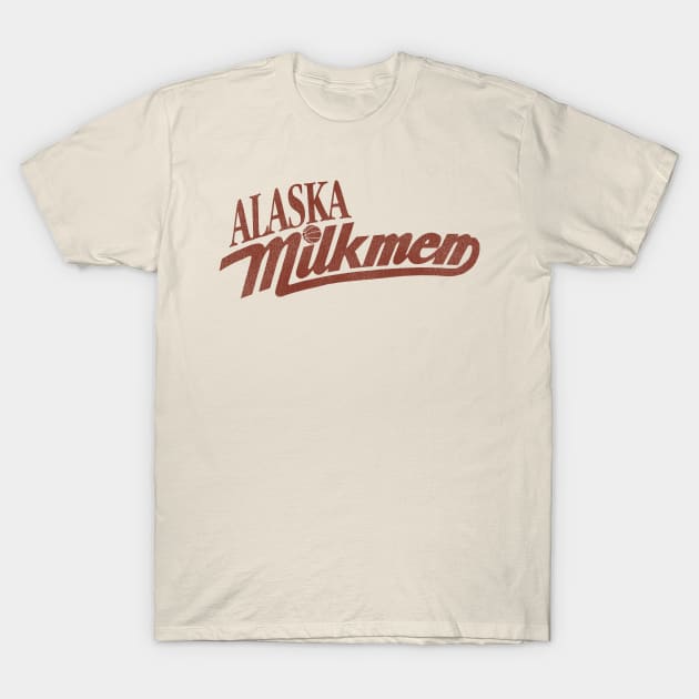 Defunct Alaska Milkmen Basketball Team T-Shirt by Defunctland